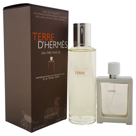 terre d'hermes eau tres fraiche refill|tres hermes cologne.